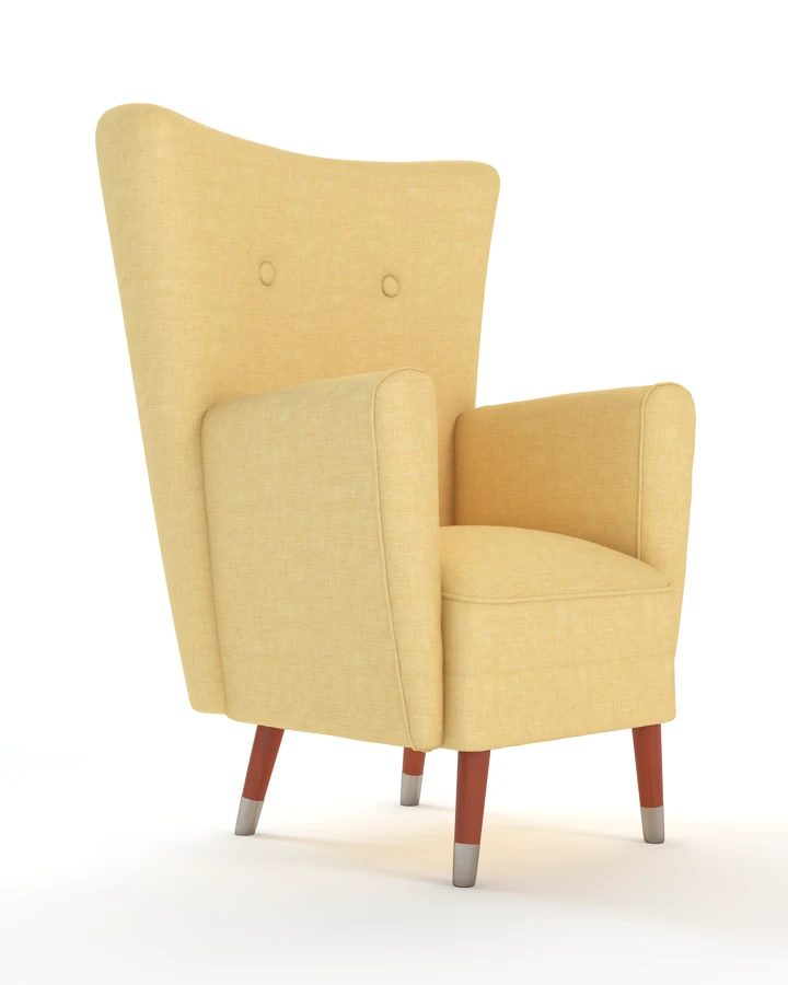 Lela Rose Chair 3D Model_03